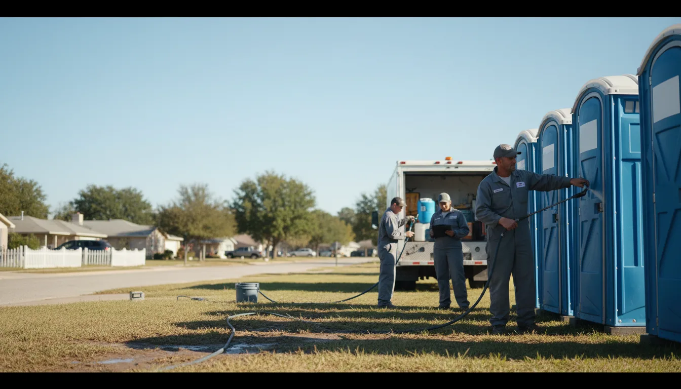 Long-Term Portable Toilet Rental in Jeffersonton, VA near me
